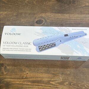 VOLOOM Classic 1.5” Hair Volumizing Iron - Blue